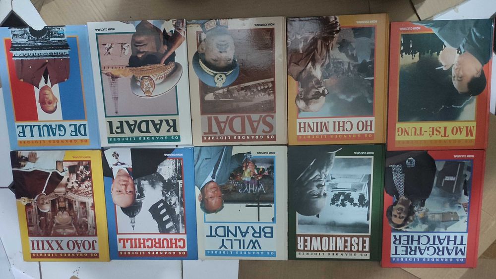 Os Grande Lideres Mundiais - 56 Volumes