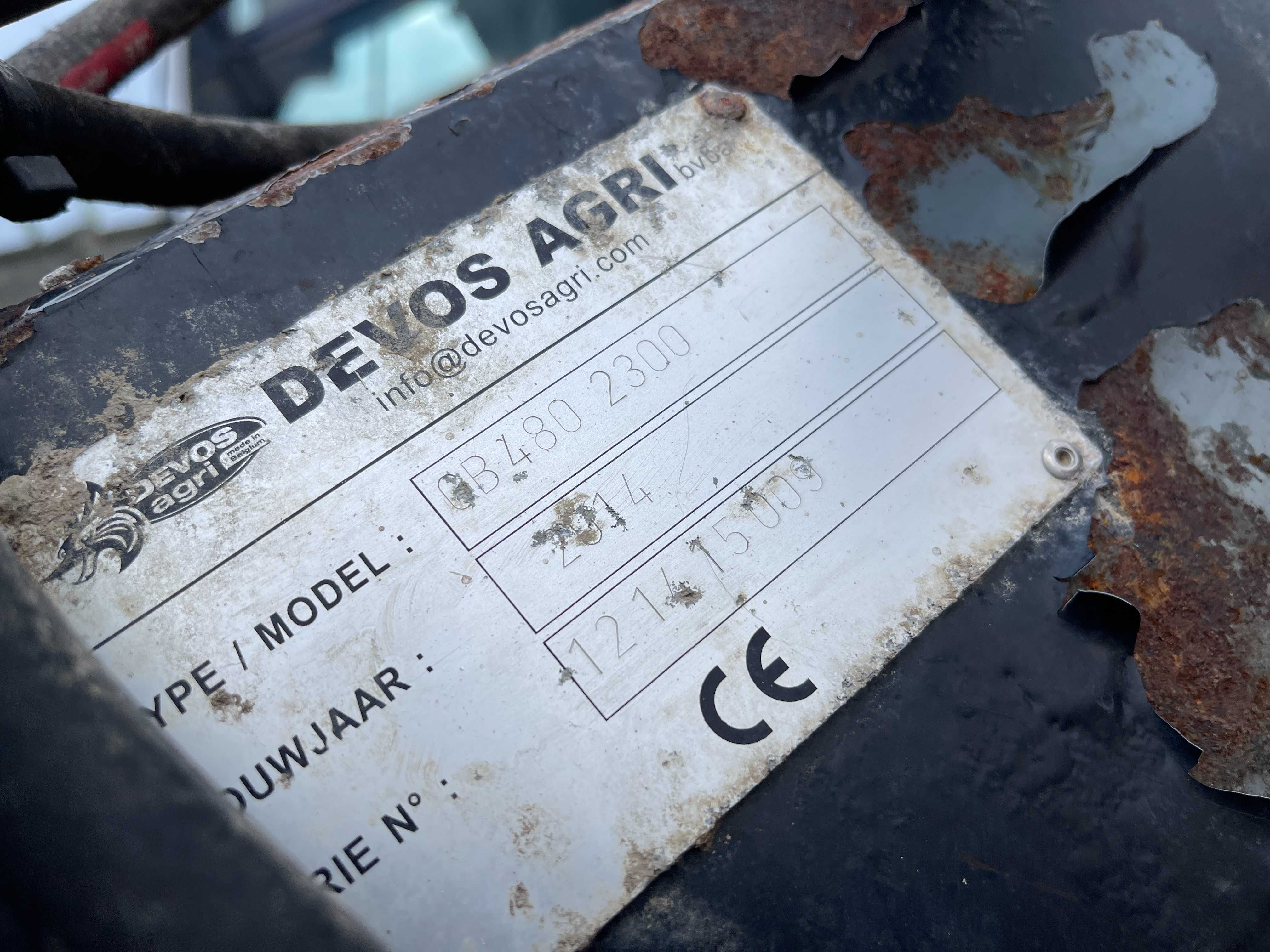 Łyżko krokodyl Manitou 2.30 szeroki ORYGINAŁ z Niemiec SOLIDNY Sprawny