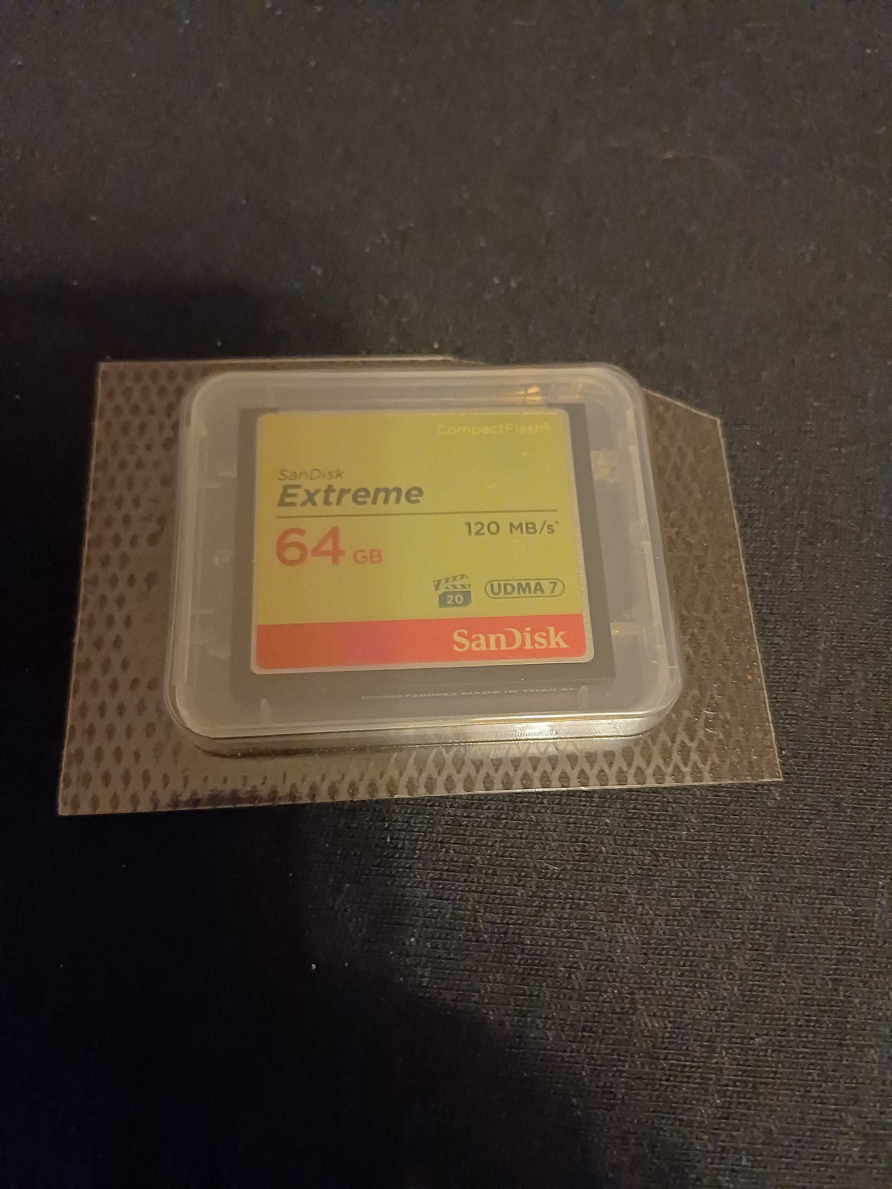 Karta Compact Flash extreme 64GB SanDisk