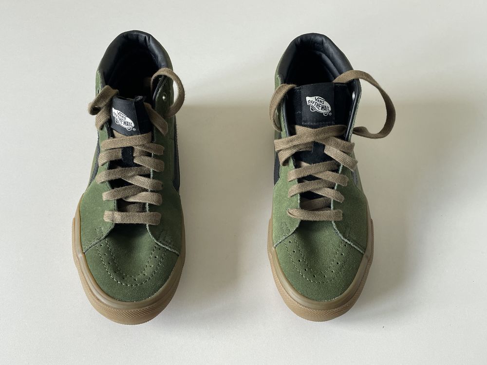 Vans Pop cush замшеві кеди хайтопи кросівки р. 41 оригінал