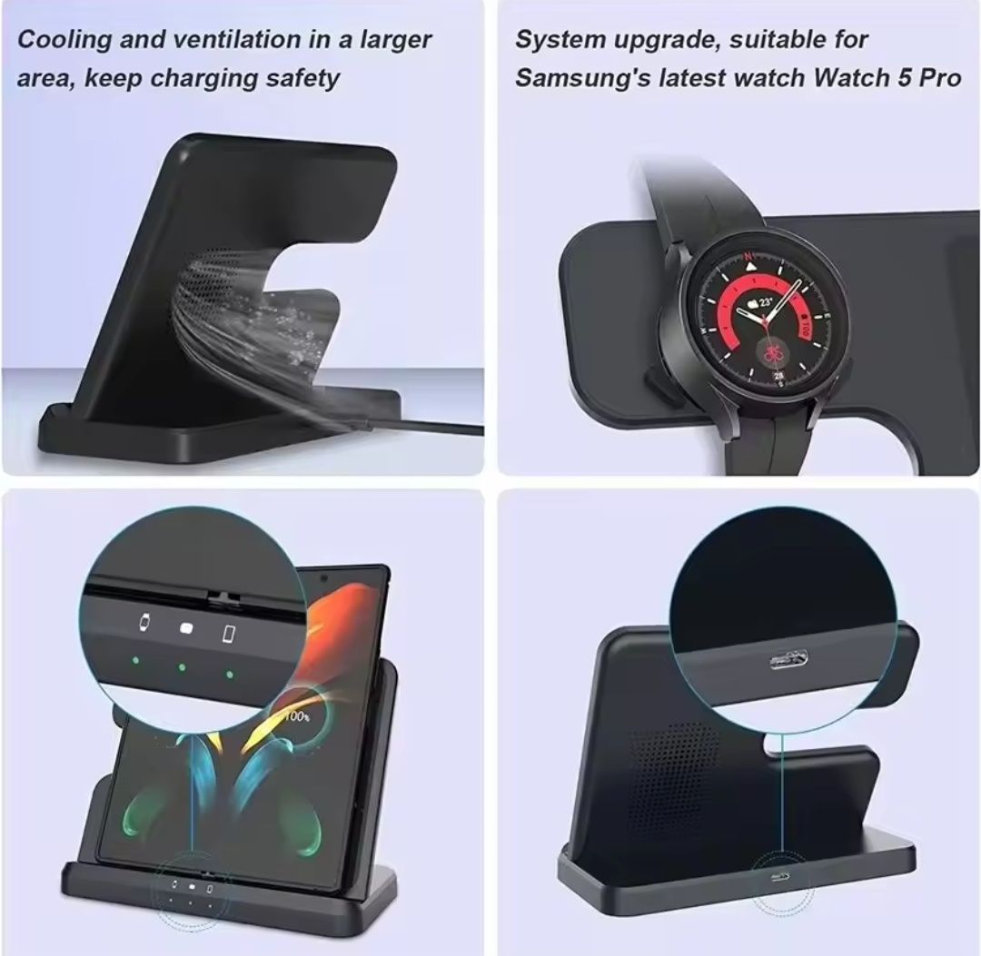 Carregador sem fios para SAMSUNG