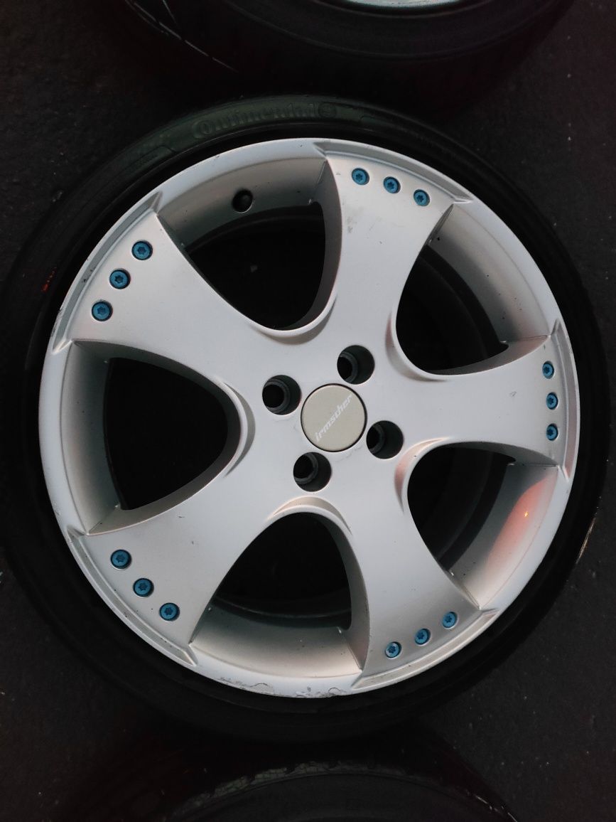 Felgi 17" 7jx17 4x100 ET38 Opel Irmscher Ronal Astra, Corsa, Vectra