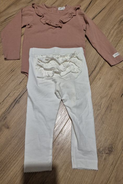 Ubranka NewBie body legginsy dresy 86