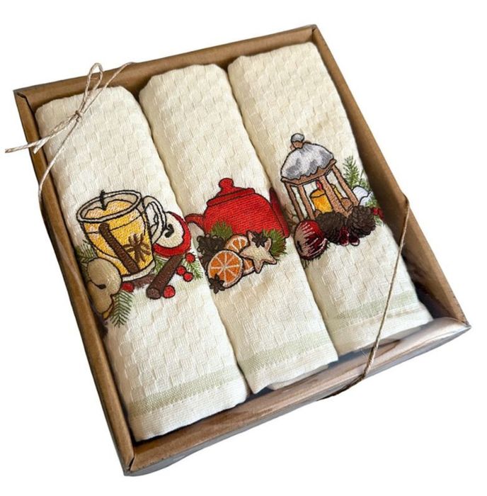 Набори рушників новорічні корпоративні