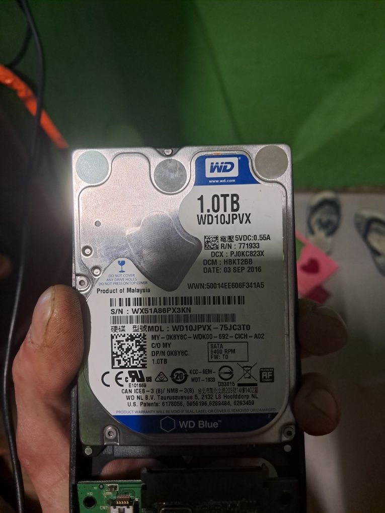 Dysk zewnętrzny 1.0 TB