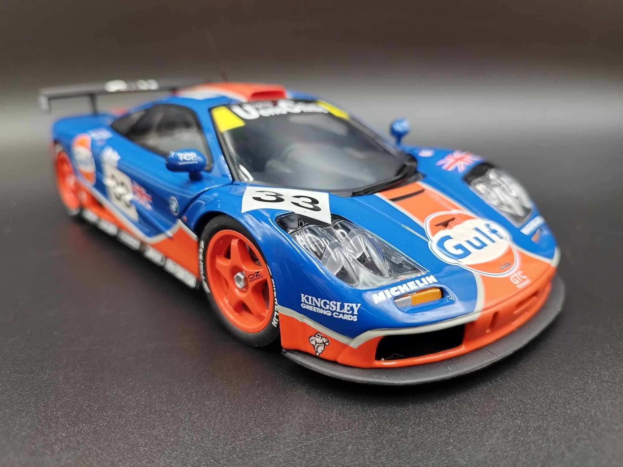 UT Models 1:18 - McLaren F1 GTR Gulf #33 model