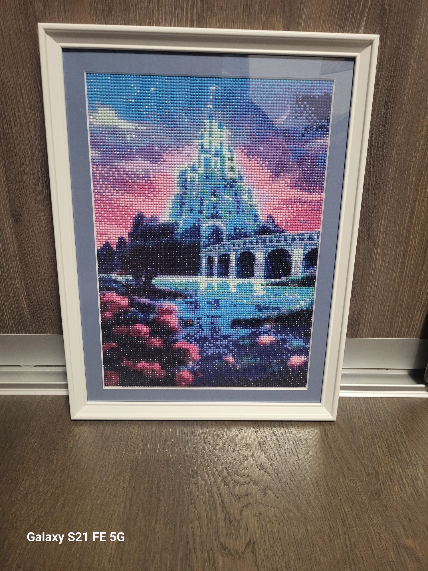 Obraz zamek 30x40 pion
