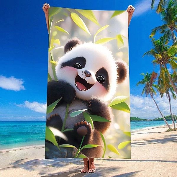 Ręcznik plażowy SZYBKOSCHNĄCY mikrofibra 70x140 kąpielowy Holiday duży