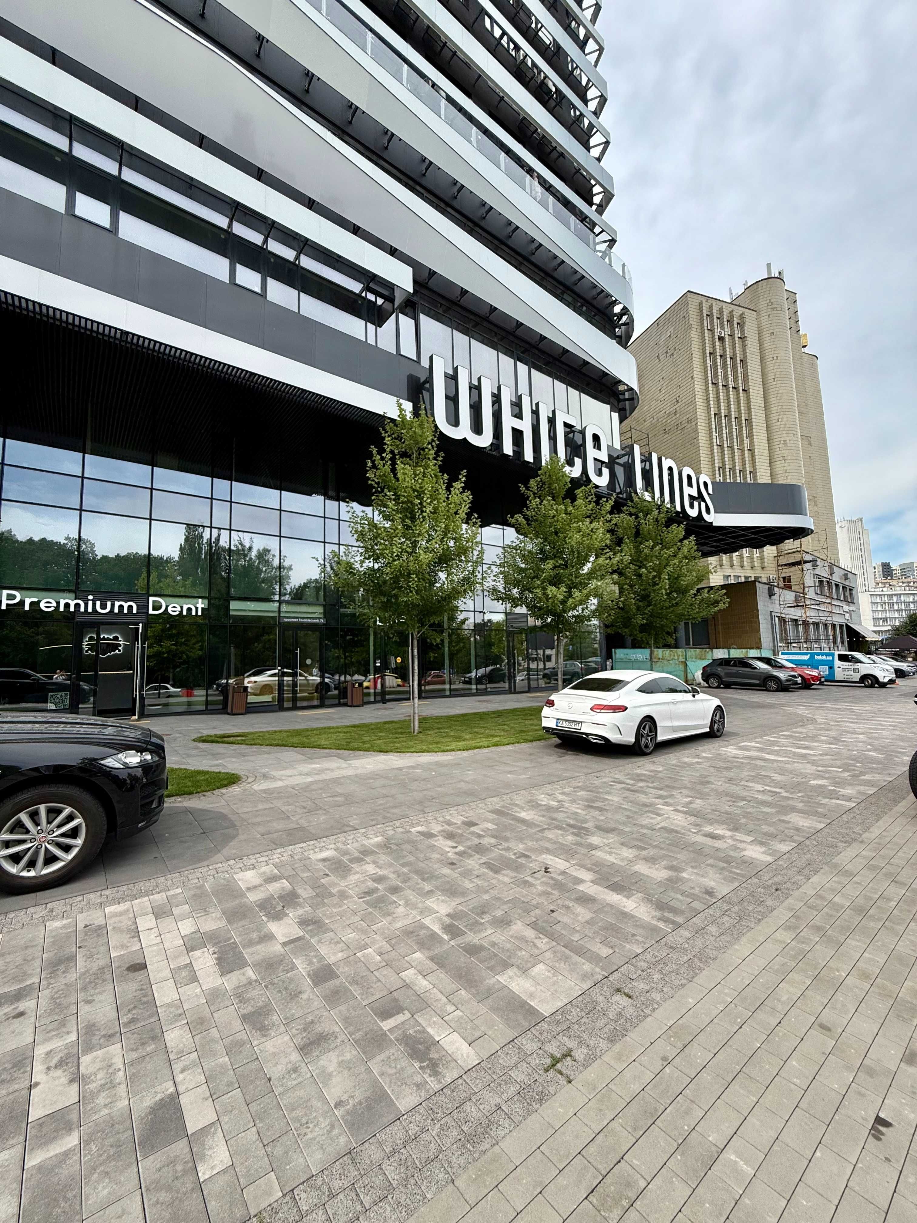 Продаж комерції 35м2 з терасою в ЖК White Lines, метро Голосіївська