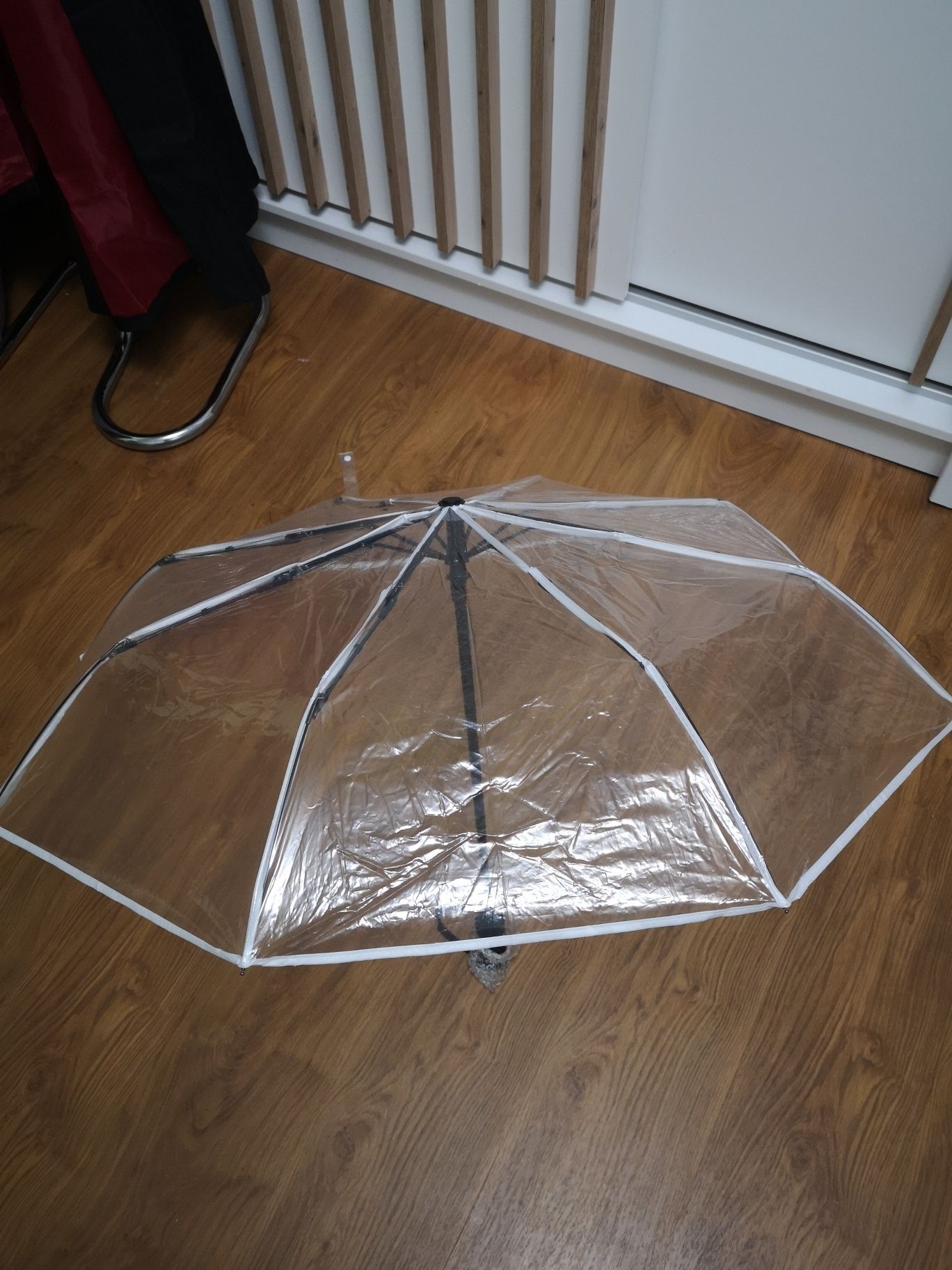 Parasolka transparentna