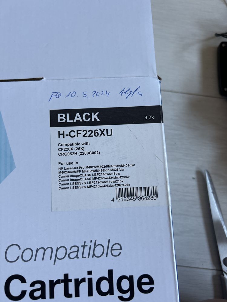 Toner do drukarki czarny