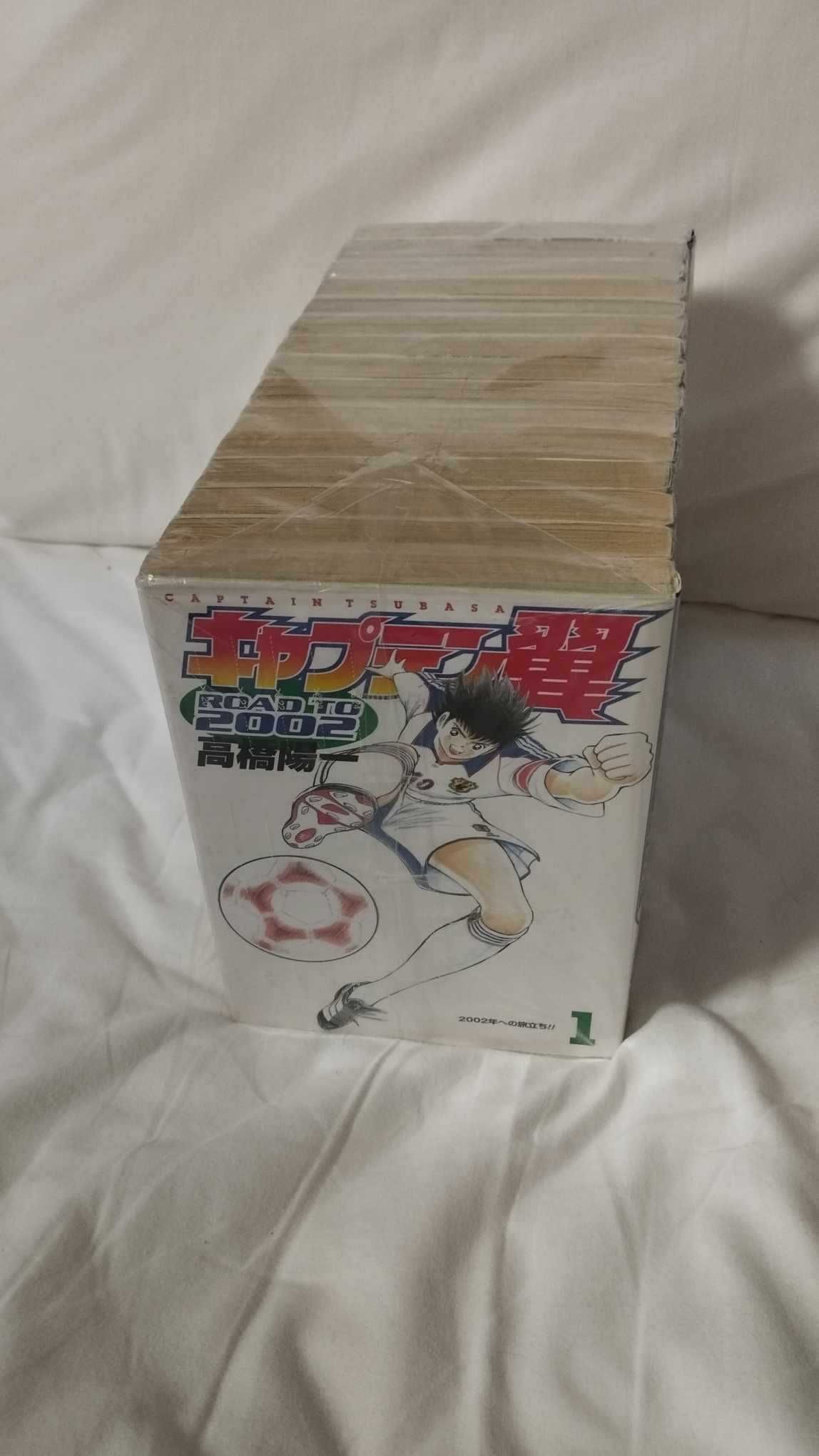 Coleção 15 Livros: Captain Tsubasa Road to 2002 - Orginal Japão 2001