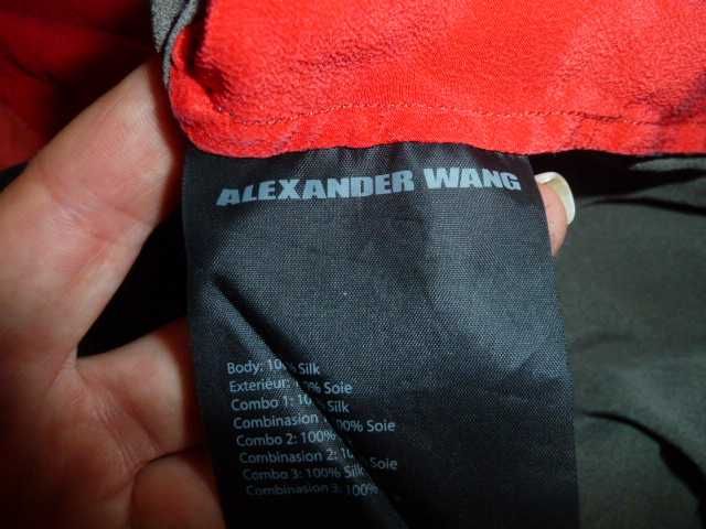Alexander Wang Легкое шелковое платье, сарафан, р 2,