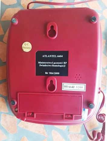 Sprzedam aparat telefoniczny stacjonarny, przewodowy Atlantel 6604