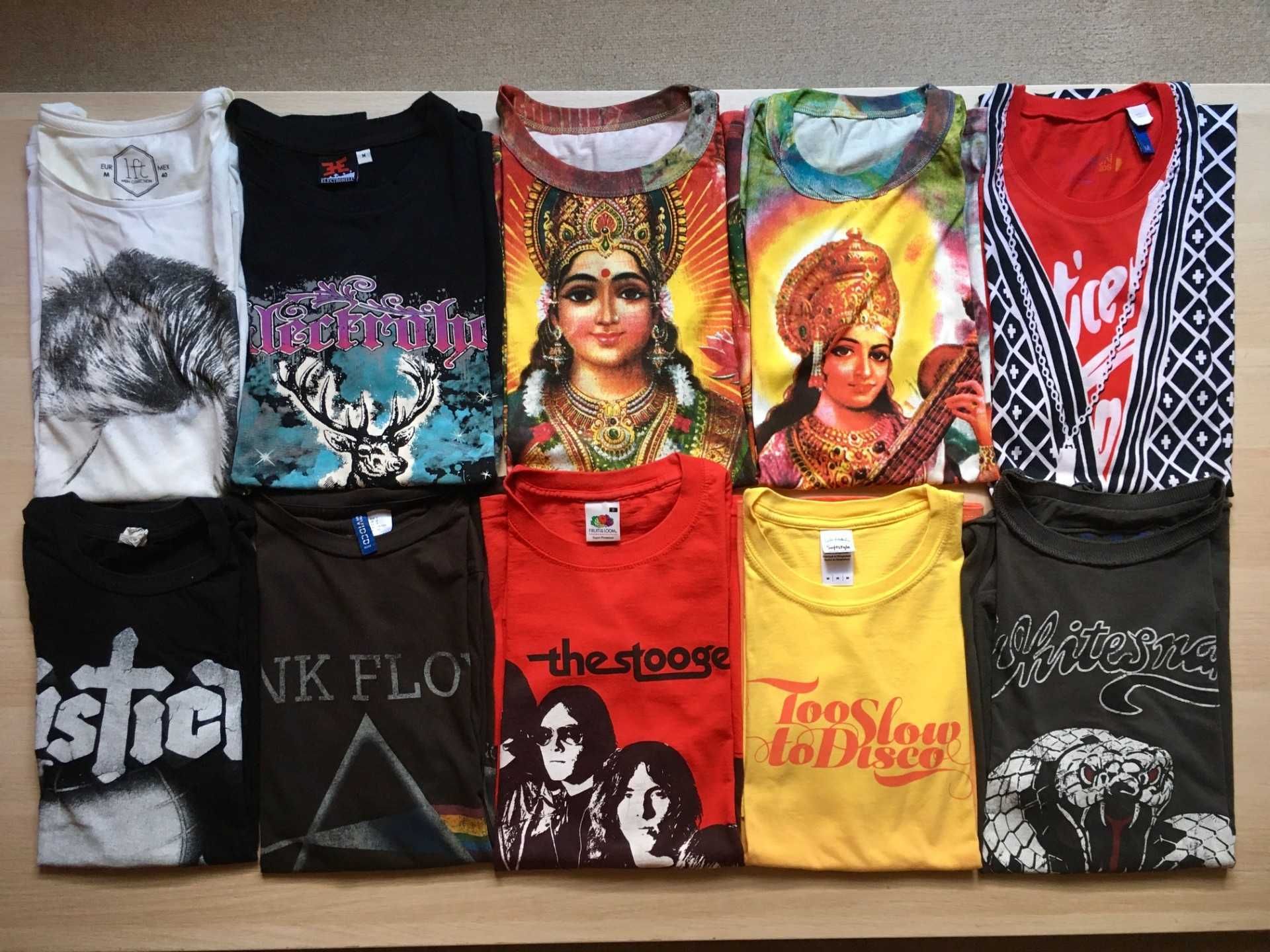 T-shirts para homem - artistas bandas editoras etc