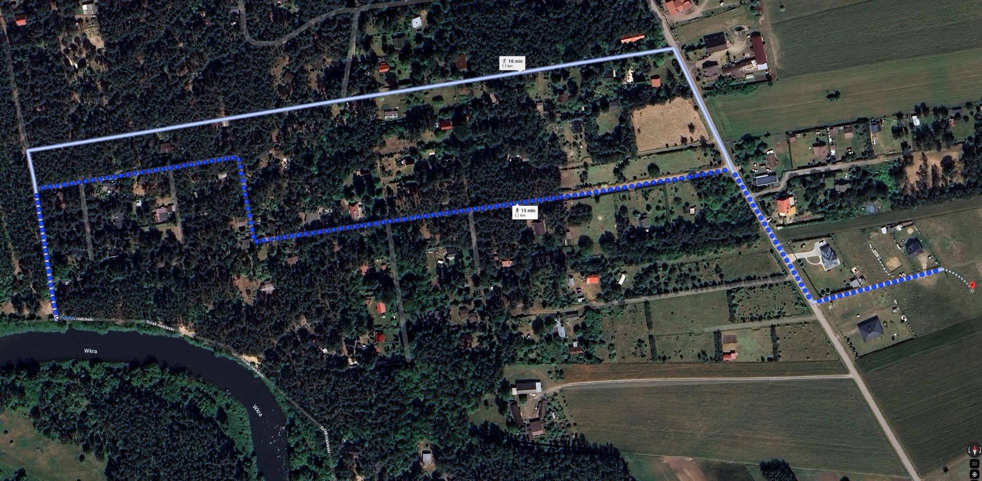 Twój dom w sercu Mazowsza – działka 1200m² w Lelewie blisko Wkry