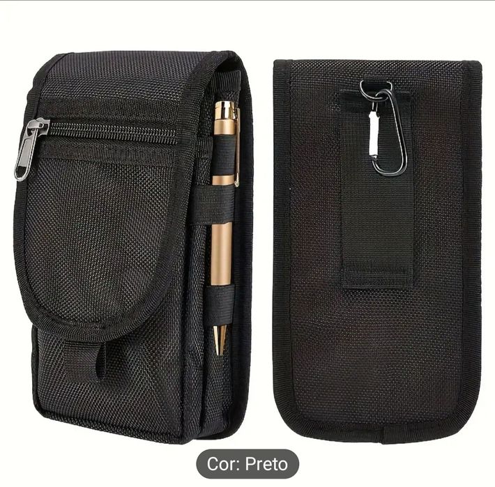 Mochila nova p/ transportar objetos pessoais.