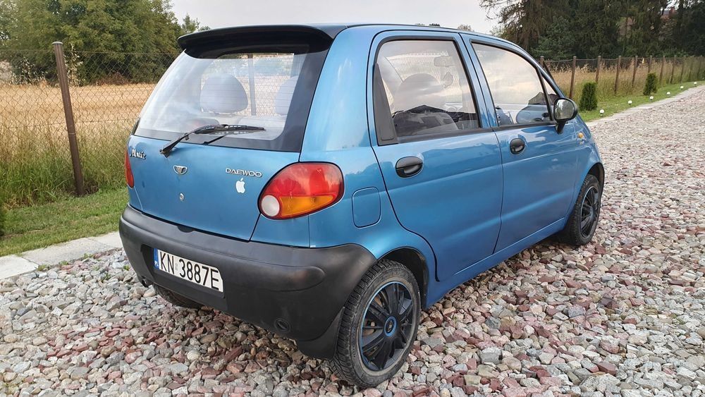 Daewoo Matiz GAZ w dobrym stanie długie opłaty do 2026 LPG do 2035