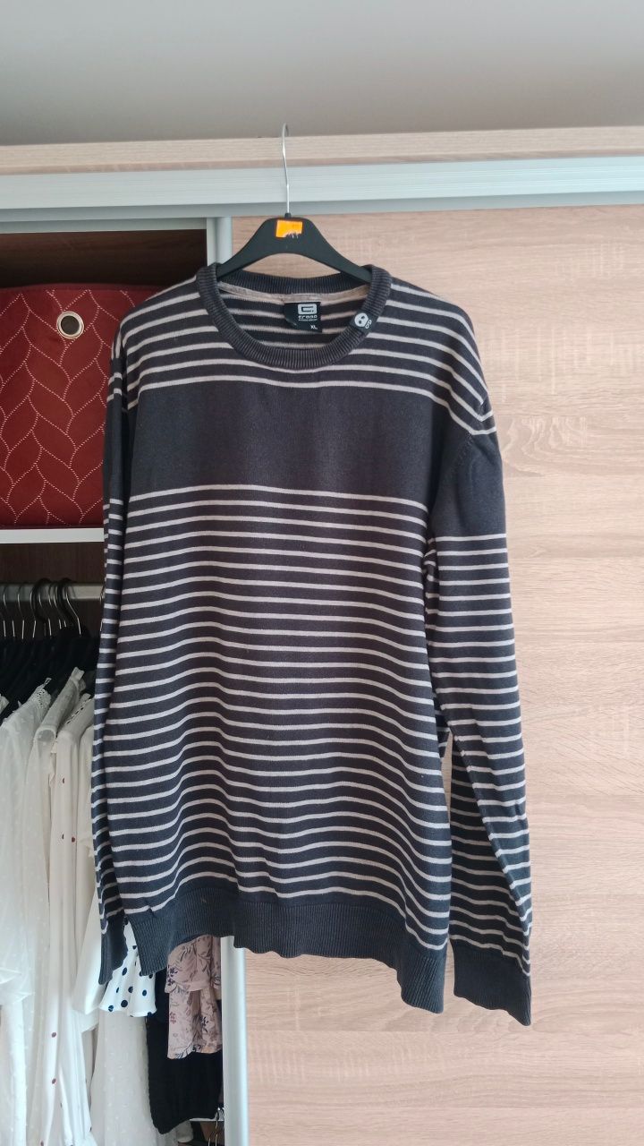 Sweter męski w paski Cropp xl