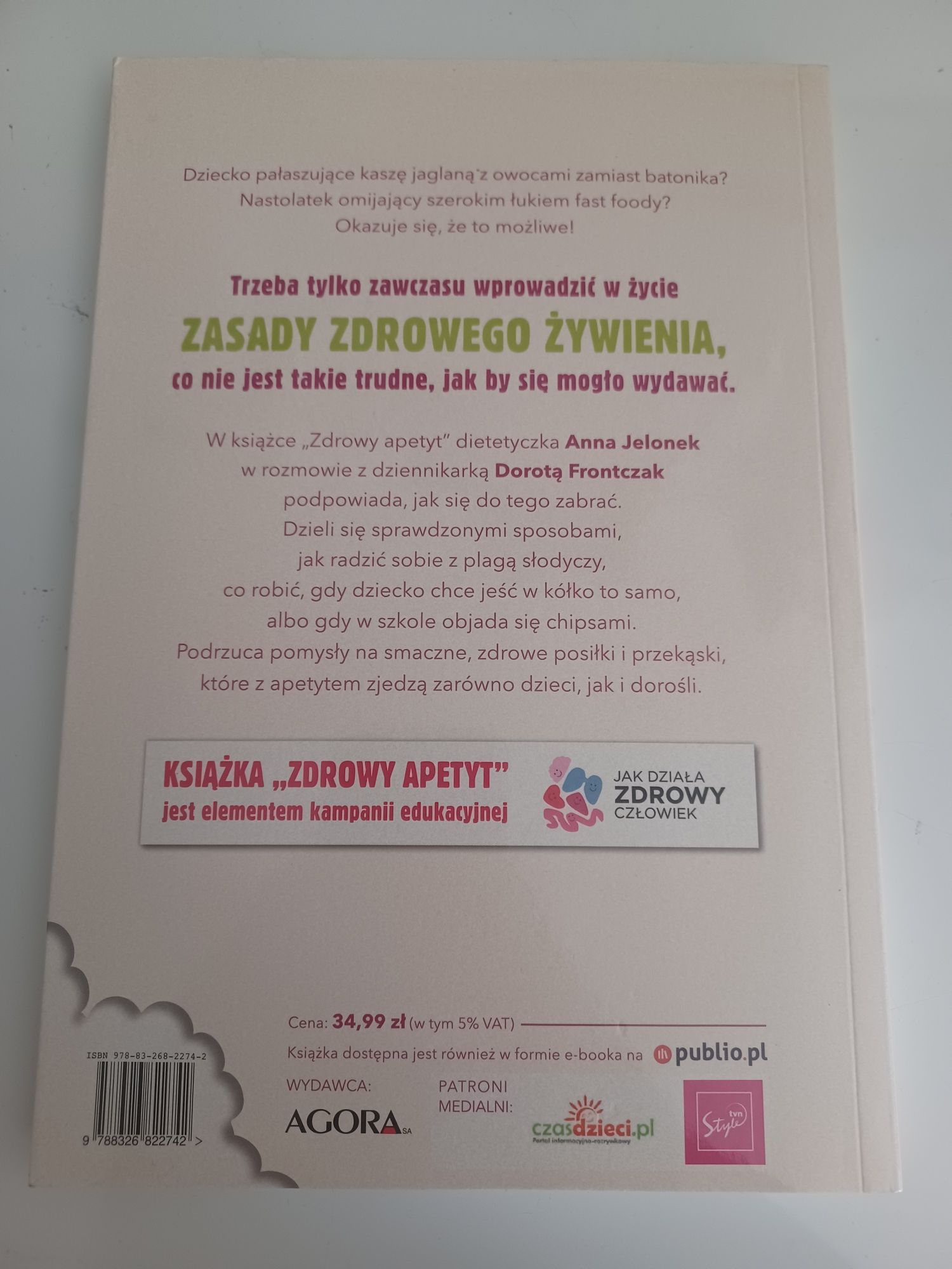 Zdrowy apetyt. Przewodnik po żywieniu od niemowlaka do nastolatka Nowa