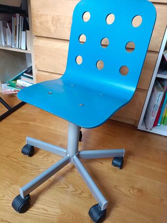 Krzesło do biurka Ikea obrotowe na kółkach