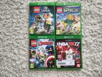 Zestaw Gier na Xbox One - Lego Avengers + Lego Worlds + Lego JW + NBA
