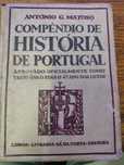 Livro Escolar antigo 1948 13º Ediçao Compêndio de História de Portugal