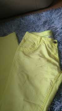 Nowe limonkowe spodnie neony hit