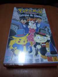 VHS: Pokémon Estrelas de Cinema (RARO)