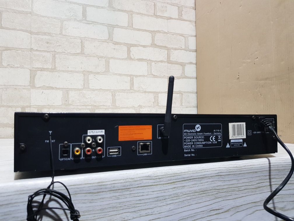 VR радіо цифровий WiFi HiFi тюнер Muvid  IR-715 | Інтернет-радіо