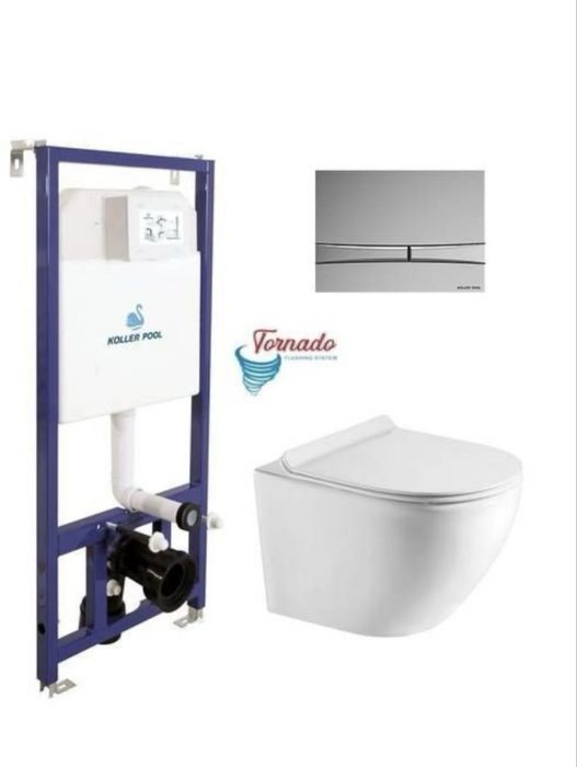 Інсталяція Koller pool+ підвісний унітаз