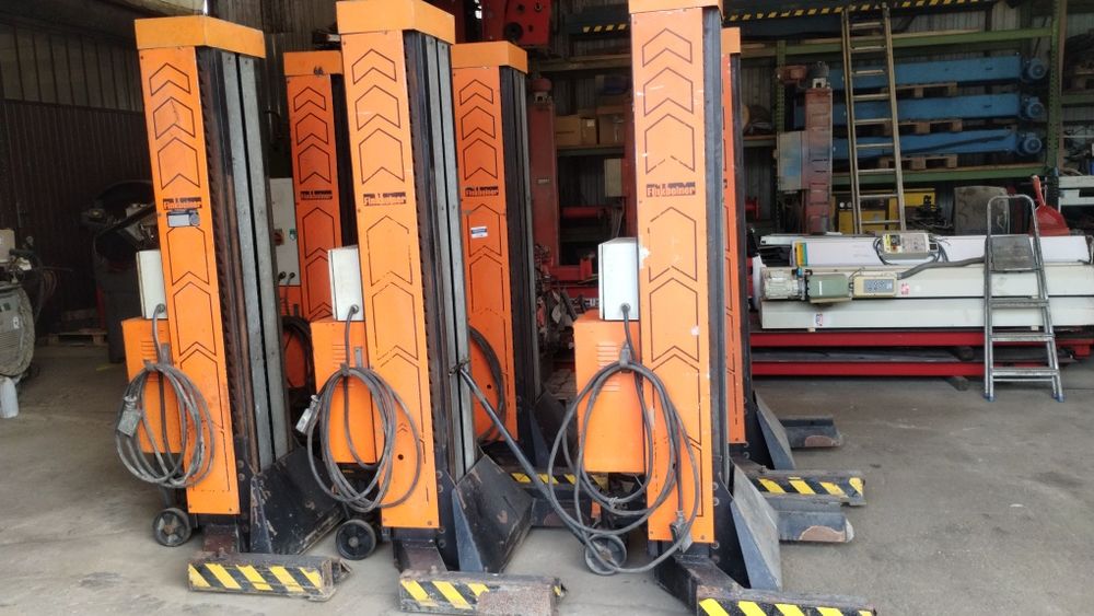 Podnośnik mobilny 6 kolumnowy FINKBEINER 39t do ciężarówek samochodowy