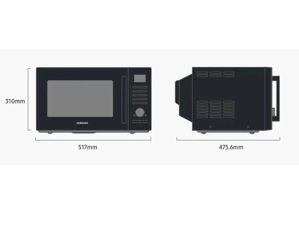 Kuchenka mikrofalowa Samsung MC28A5135CK Grill