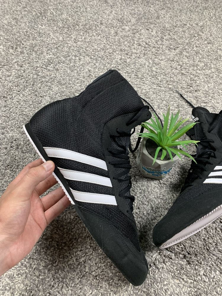 Мужские боксерки обувь для бокса Adidas Box Hog 2