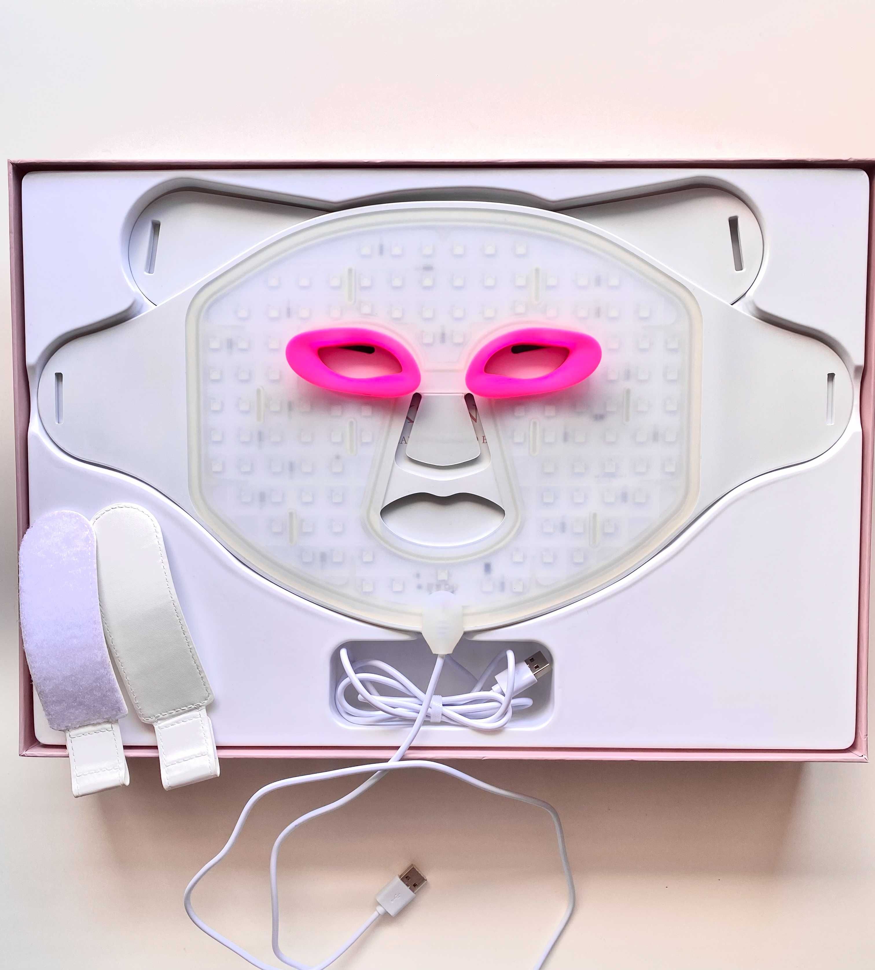 Maski LED na twarz, szyję i dekolt. SookSkinCare