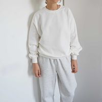 Базовый флисовый свитшот Pull & Bear