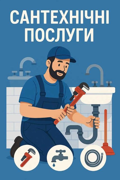 Послуги сантехніка без вихідних