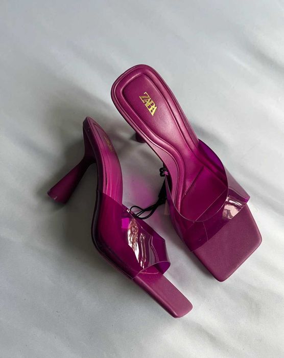 Zara мюлі на підборах, розмір 39