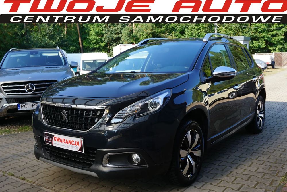 Peugeot 2008 GWARANCJA 1.2PureTech82PS KlimatronikConnectApps NiskiPrzebieg Zamiana