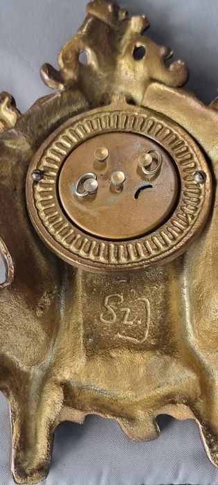 Sprzedam zegarek kominkowy  z mosiadzu