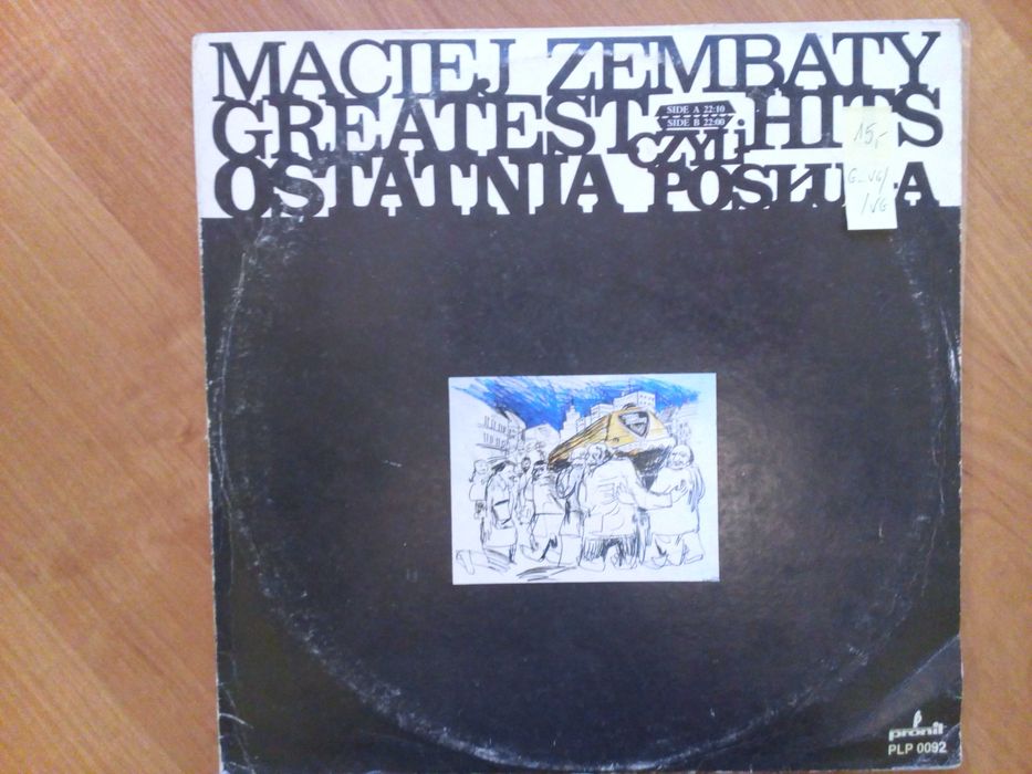 płyta winylowa Macieja Zembatego Greatest Hits