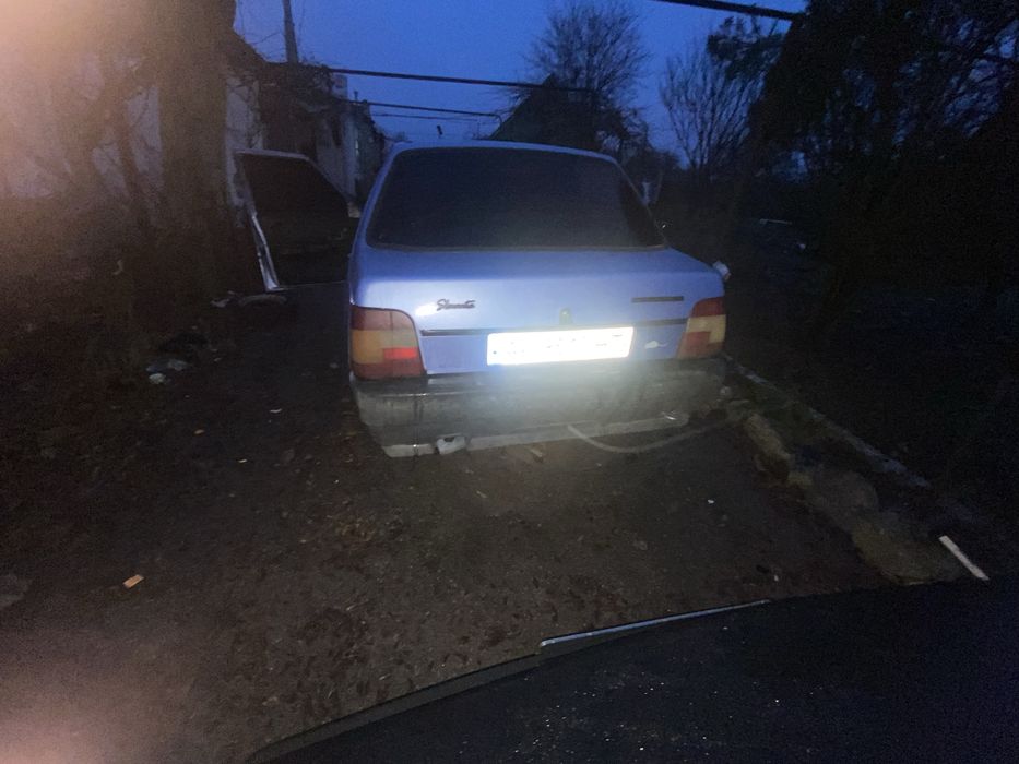 Славута сел и поехал