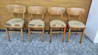 4x krzesło Thonet Design PRL Art Deco Lata 50 60 do renowacji