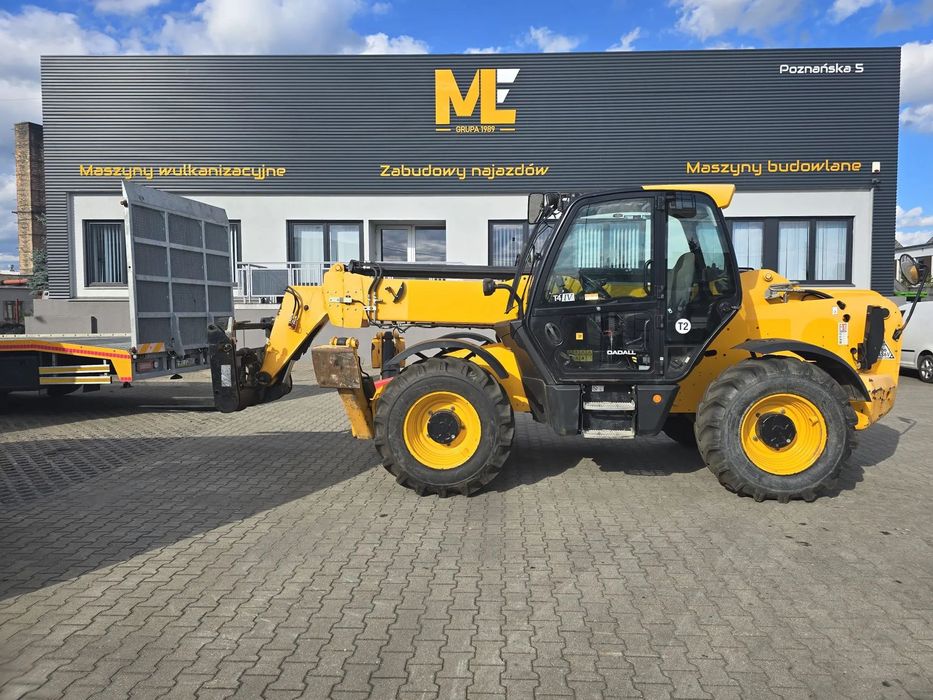 JCB 540-140  JCB 540-140 Ładowarka teleskopowa 2018 rok udt do 09/2026 + widły