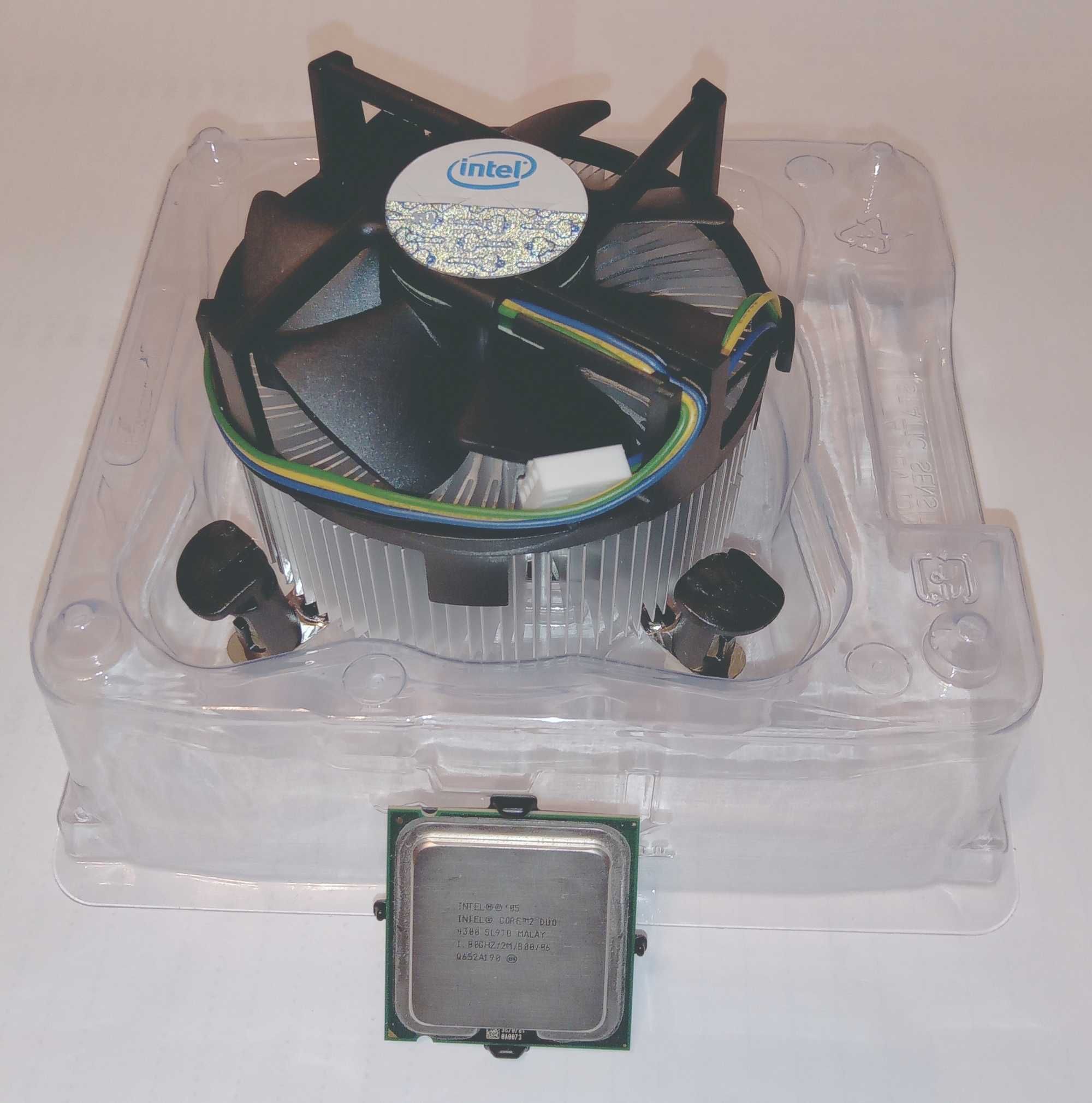 procesor Intel Core 2 Duo E4300 1.8GHz + chłodzenie (jak nowe)
