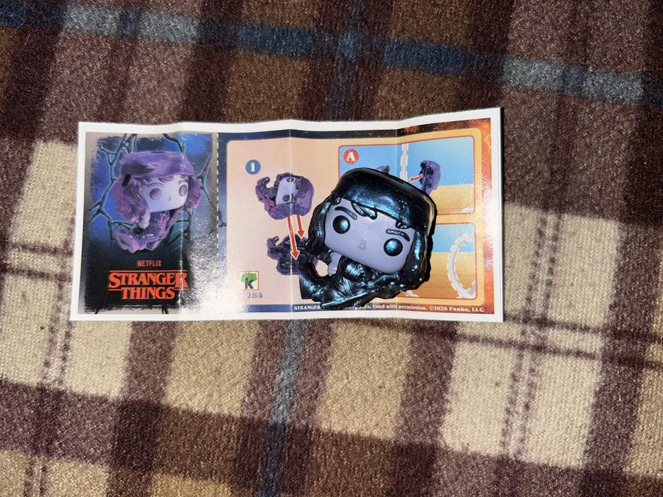 Фігурка Едді Kinder Joy Stranger Things Дивні дива