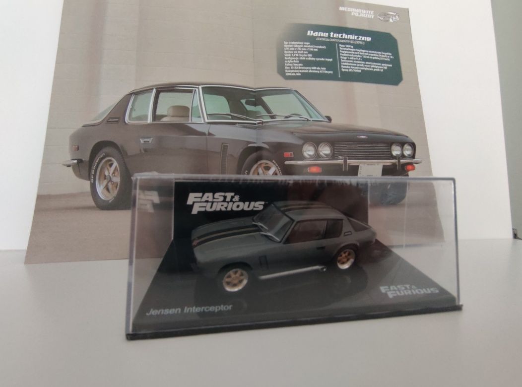 Jensen Interceptor 1:43 Fast & Furious Deagostini