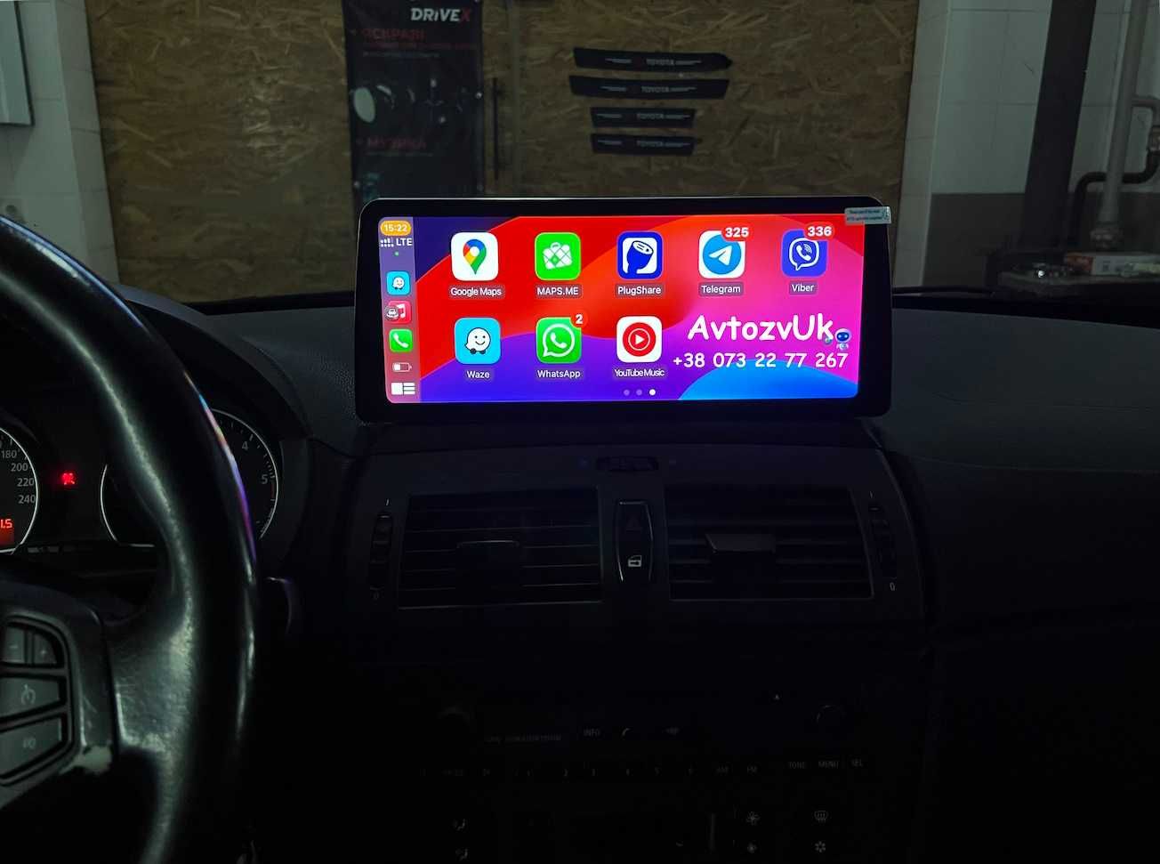 Магнитола BMW X3 e83 E83 GPS USB NBT TV Х3 е83 Дисплей Android CarPlay