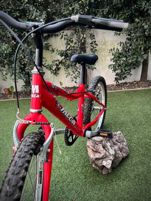 BICICLETA Vermelha : Criança 6 a 9 Anos :  Roda 20''