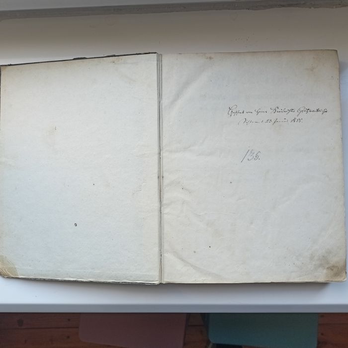 Unikatowy egzemplarz książka 1853 Schlawe Sławno Pomorze Pommern